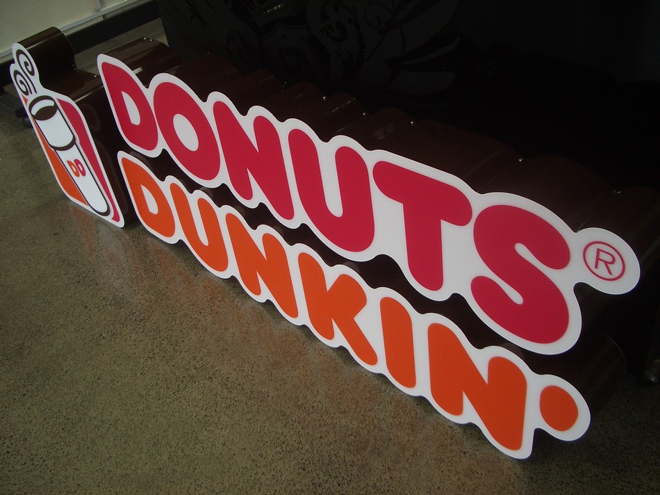 Retail Sign - Dunkin Donuts